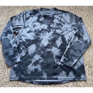 Troy Lee Designs Flowline Long Sleeve Jersey Mens 2XL Blue Ply Mountain Bike